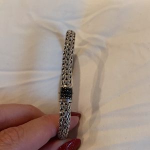 John hardy classic chain bracelet black sapphire